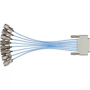 High quality mini D RF 8-pin female to SMPS male cable assembly