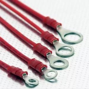Custom high quality ring terminal cable insulated ring terminal cable assembly