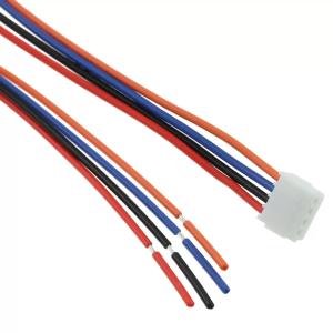 Custom 24awg cable assembly multi strand or single strand Mini CT 4pos